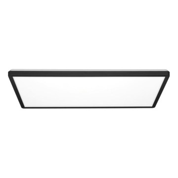 LED Surface-mounted panel NIVERA LED/32W/230V IP54 3000/4000/6000K 29,5x59,5 cm black