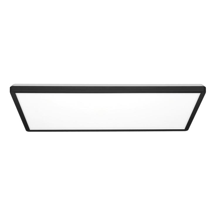 LED Surface-mounted panel NIVERA LED/32W/230V IP54 3000/4000/6000K 29,5x59,5 cm black
