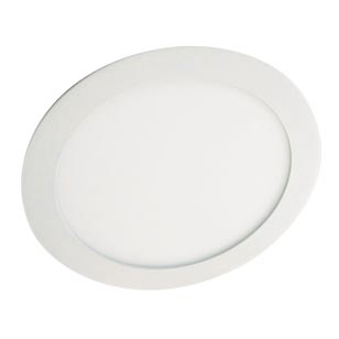 LED suspended ceiling light 1xLED/12W/230V warm white round