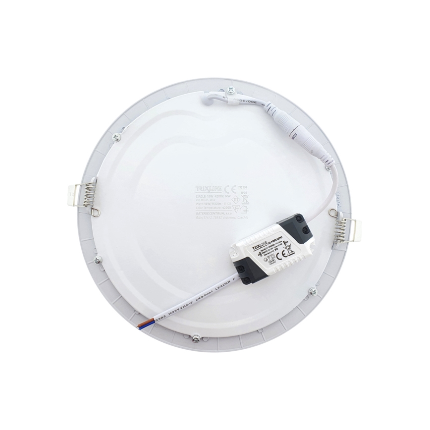 LED Suspended ceiling light ROUND LED/18W/230V 4200K