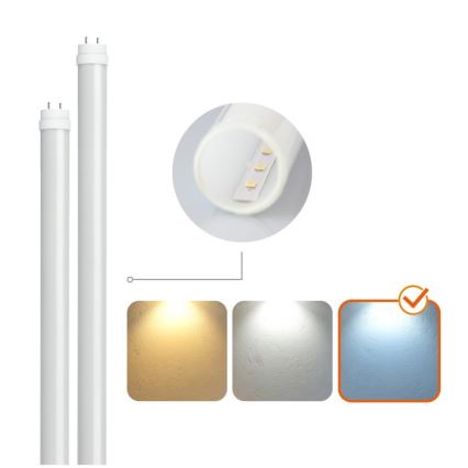 LED T8 Industrial Fluorescent Luminaire 2xG13/18W/230V 6500K IP65 127 cm