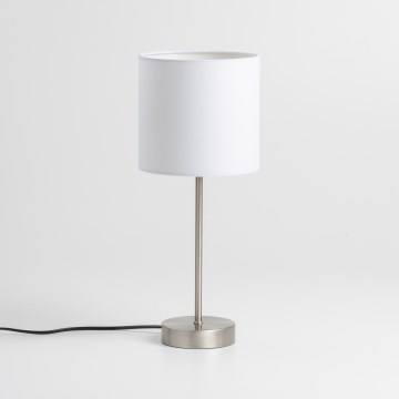 LED Table Lamp 1xE14/5W/230V White/Matte Chrome