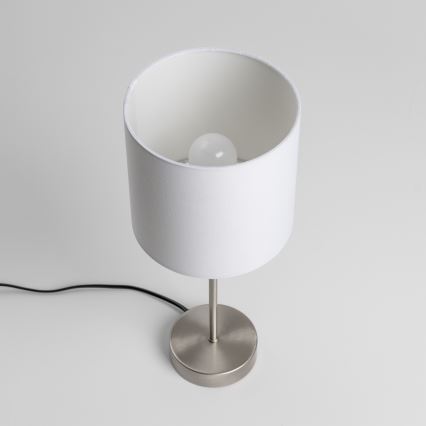 LED Table Lamp 1xE14/5W/230V White/Matte Chrome