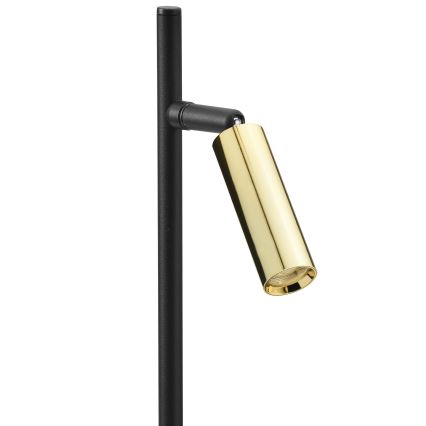 LED Table lamp LAGOS 1xG9/6W/230V 4000K black/gold