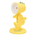 LED Table Lamp LED/0.06W/3xLR41 Dinosaur Yellow