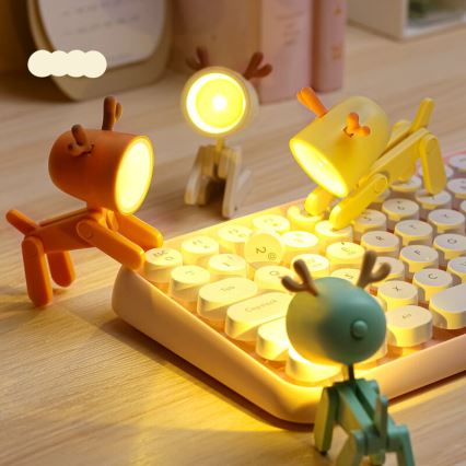 LED table lamp LED/0,06W/3xLR41 sob orange