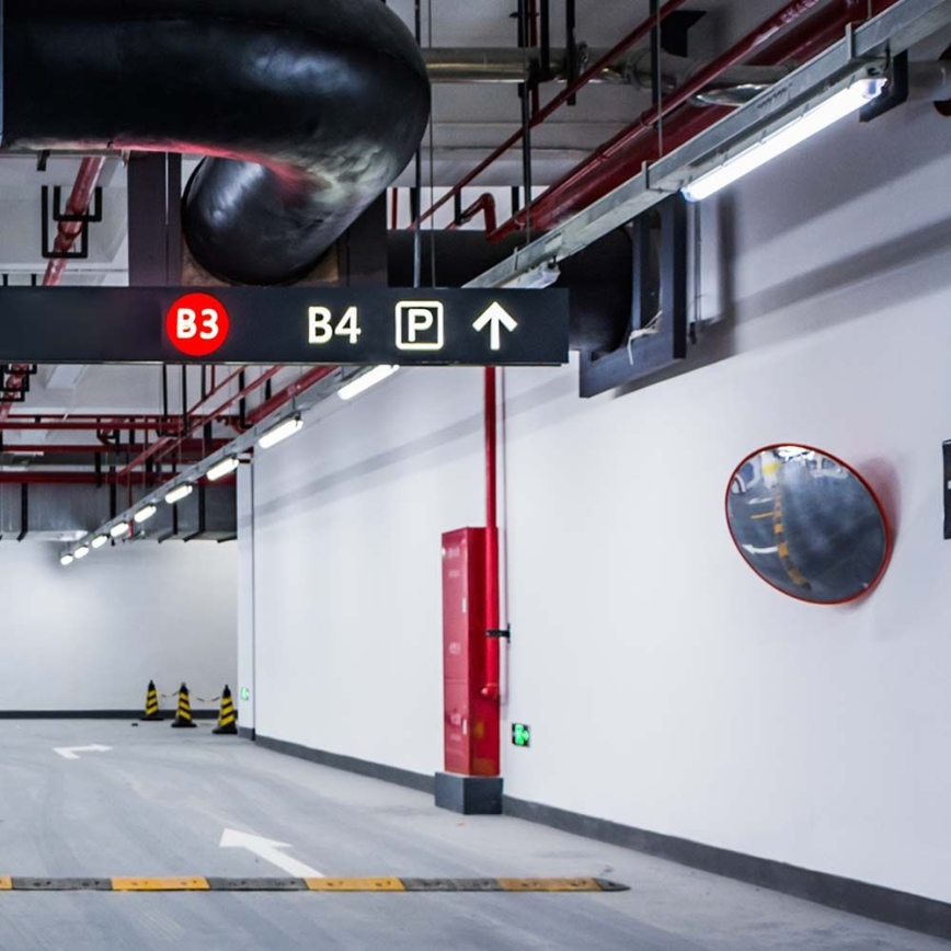 LED technical linear fixture with motion and dusk sensor, LED/48W/230V, IP65, 6500K, 150 cm