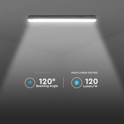 LED Technical Batten Light with SAMSUNG LED Chip / 18W / 230V / 6500K / IP65 / 60 cm