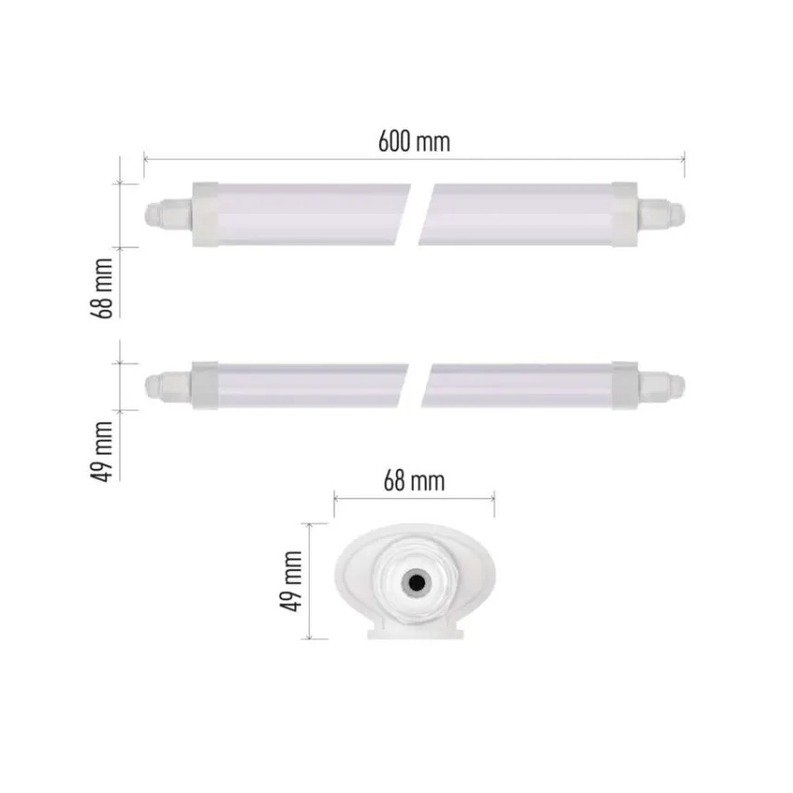 LED Technical Fixture DUSTY LED/18W/230V IP65 4000K 60 cm