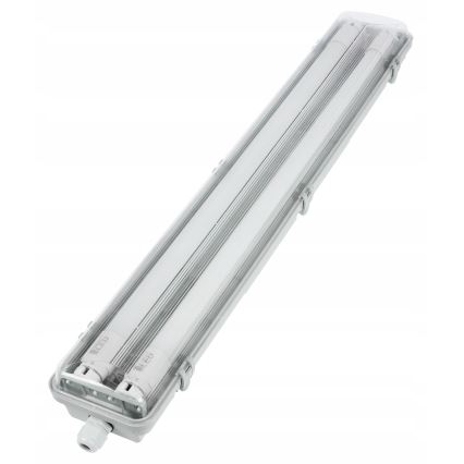 LED Technical T8 Batten Light 2xG13 / 10W / 230V / 6000K / 60 cm / IP65 / White