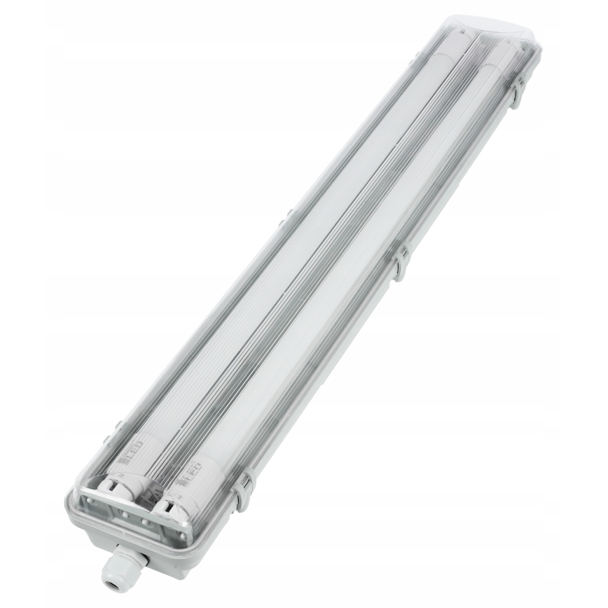 LED Technical T8 Batten Light 2xG13 / 10W / 230V / 6000K / 60 cm / IP65 / White