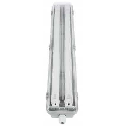 LED Technical T8 Batten Light 2xG13 / 10W / 230V / 6000K / 60 cm / IP65 / White