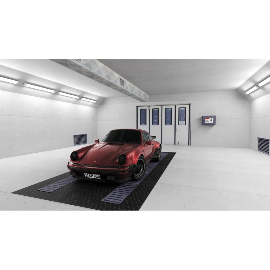 LED Technical T8 Fluorescent Fixture, 1x G13 / 20W / 230V, 4000K, 120 cm, IP65, White