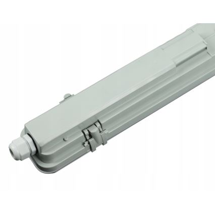 LED Technical T8 Fluorescent Fixture, 1x G13 / 20W / 230V, 4000K, 120 cm, IP65, White