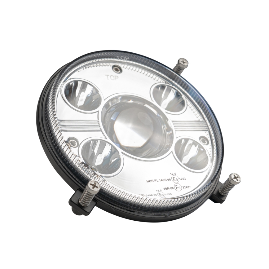 LED Tractor front light LED/50W/10-30V IP69 5700K round
