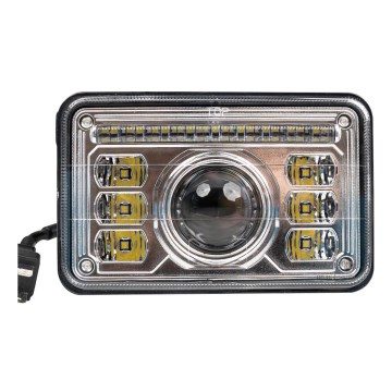 LED Tractor front light LED/69W/10-30V IP69 5700K rectangular