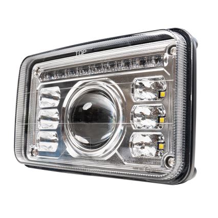 LED Tractor front light LED/69W/10-30V IP69 5700K rectangular