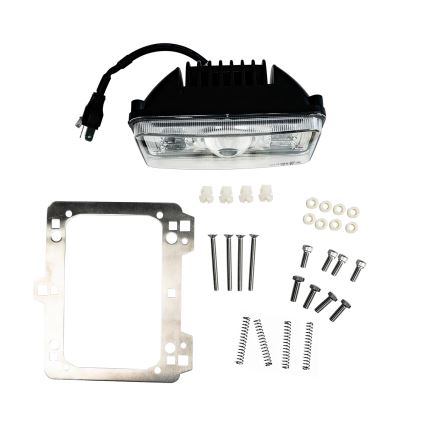 LED Tractor front light LED/69W/10-30V IP69 5700K rectangular