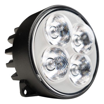 LED Tractor spotlight BLACK LED/20W/10-30V IP69 5700K round