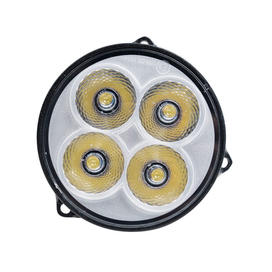 LED Tractor spotlight BLACK LED/20W/10-30V IP69 5700K round