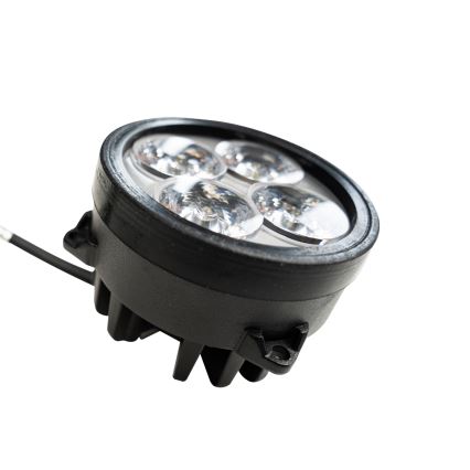 LED Tractor spotlight BLACK LED/20W/10-30V IP69 5700K round