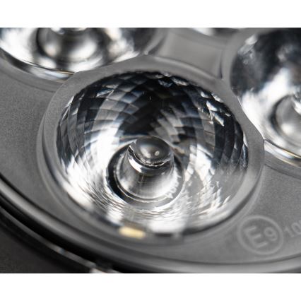 LED Tractor spotlight BLACK LED/20W/10-30V IP69 5700K round