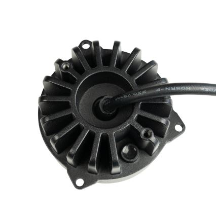 LED Tractor spotlight BLACK LED/20W/10-30V IP69 5700K round