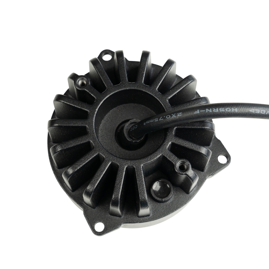 LED Tractor spotlight BLACK LED/20W/10-30V IP69 5700K round