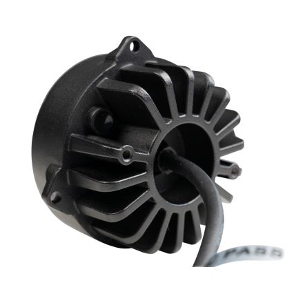 LED Tractor spotlight BLACK LED/20W/10-30V IP69 5700K round