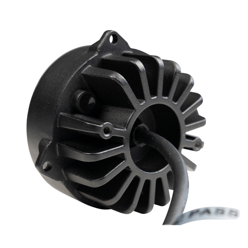 LED Tractor spotlight BLACK LED/20W/10-30V IP69 5700K round