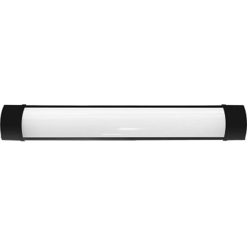 LED Tube Light Fixture LED/18W/230V 4000K 60 cm Black