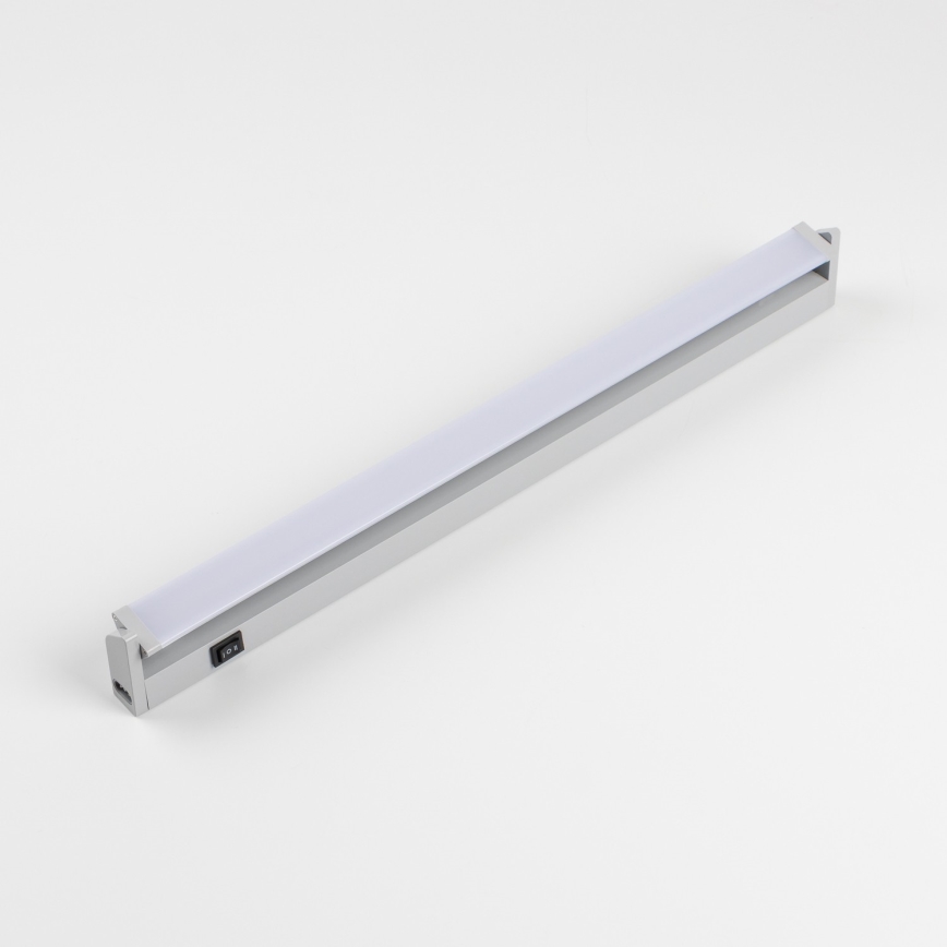LED Under-Cabinet Light, 7.5 W, 230 V — Selectable 2700/4000 K, Grey