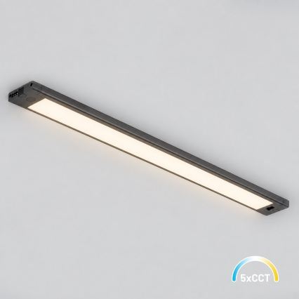 LED under-cabinet light LED/18W/230V 2700/3000/4000/5000/5700K 60 cm black