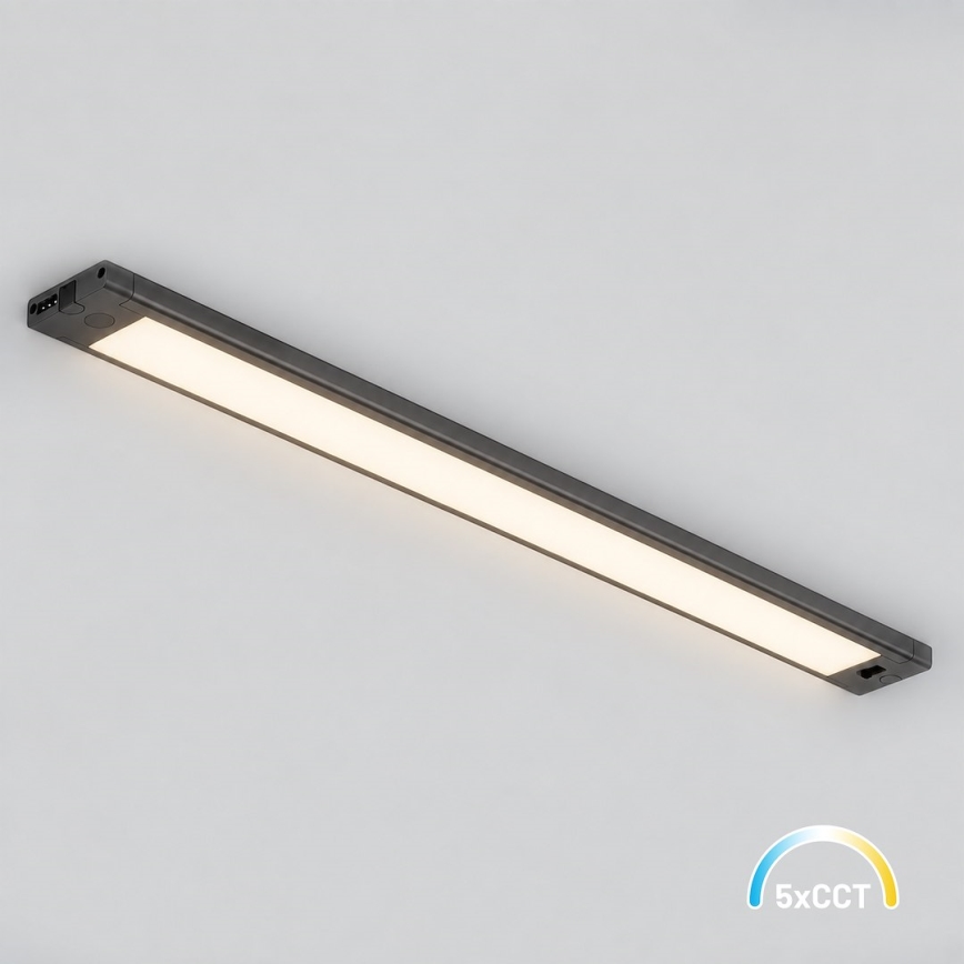 LED under-cabinet light LED/18W/230V 2700/3000/4000/5000/5700K 60 cm black