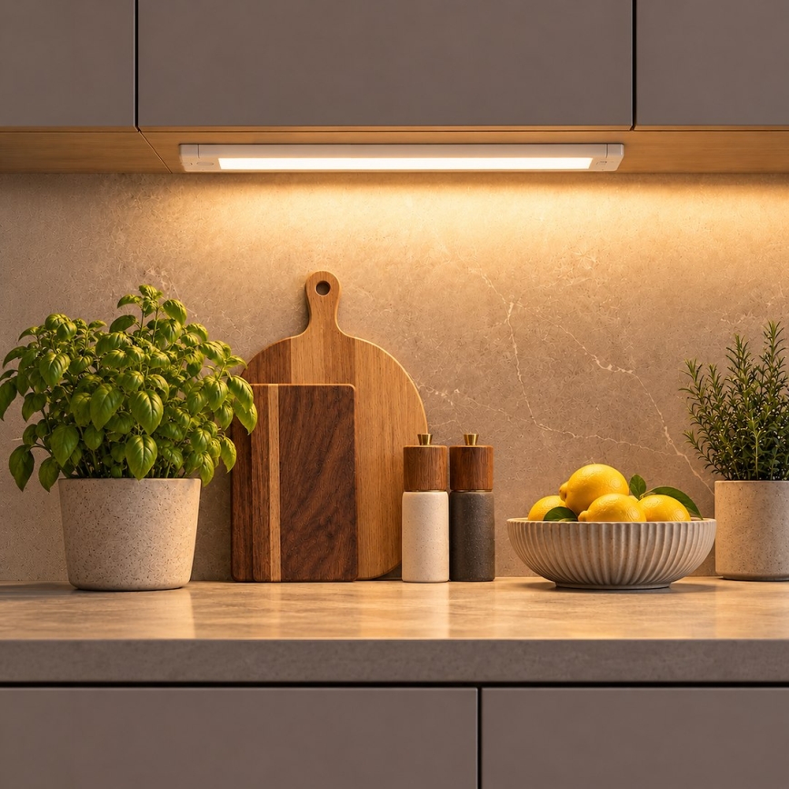LED under-cabinet light LED/18W/230V 2700/3000/4000/5000/5700K 60 cm white