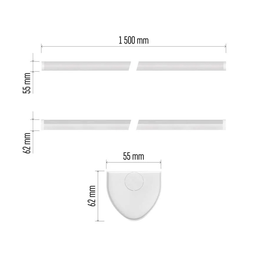LED Under-Cabinet Light LED/60W/230V 4000K 150 cm
