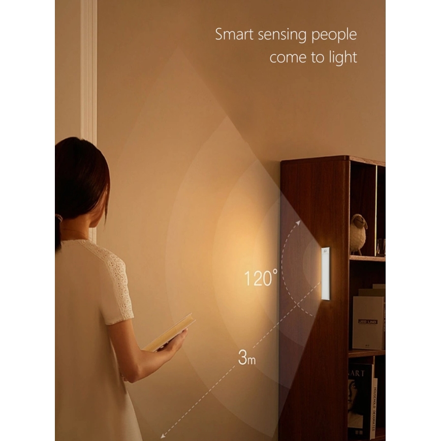 LED Under kitchen cabinet light CABINET-4 with PIR sensor LED/1,5W/230V 4000K