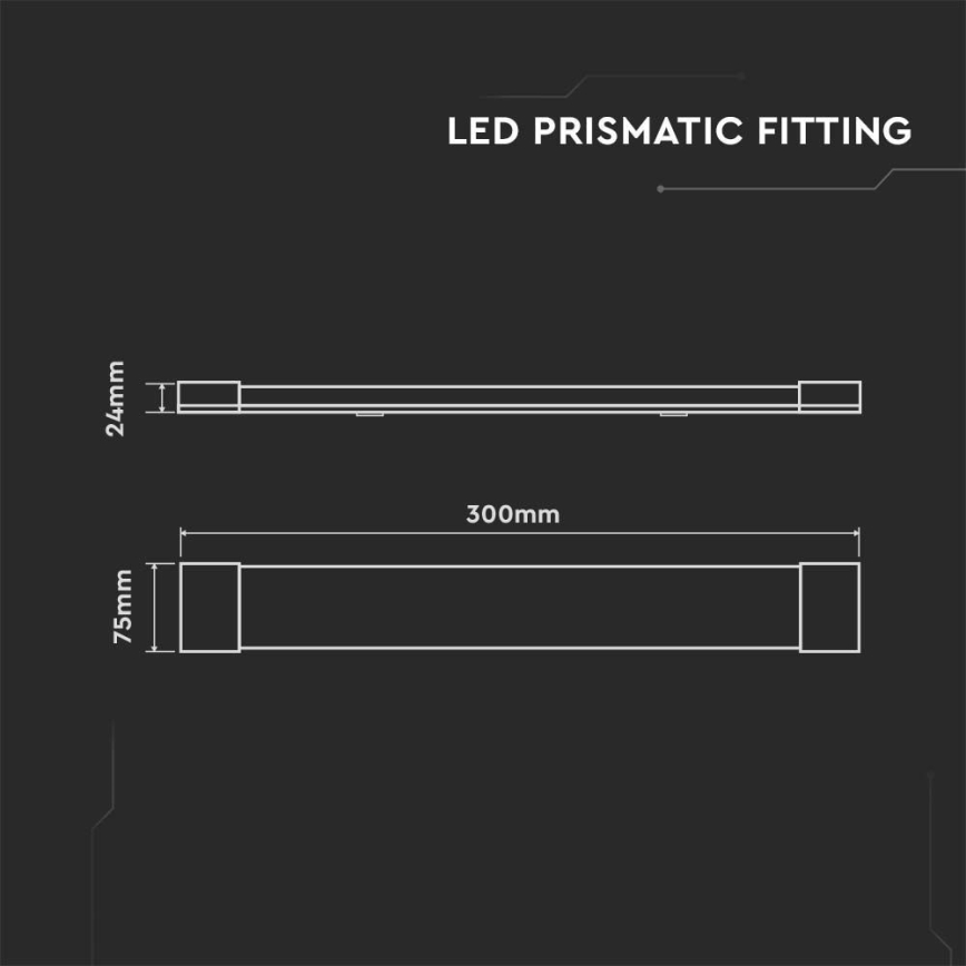 LED Under kitchen cabinet light LED/10W/230V 6500K 30 cm