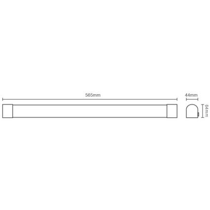 LED Under kitchen cabinet light LED/15W/230V IP44