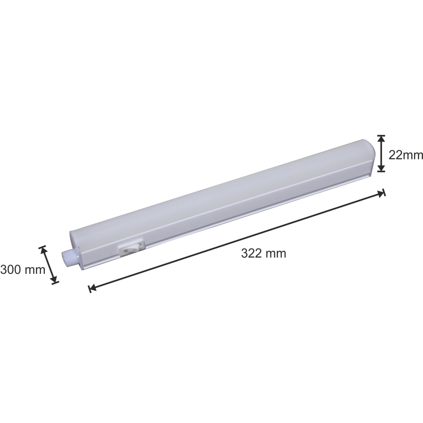 LED under kitchen cabinet light LED/4W/230V