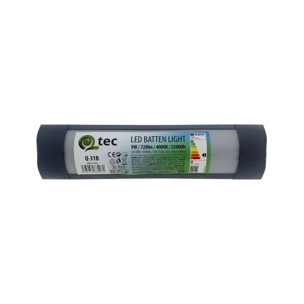 LED Under kitchen cabinet light QTEC LED/9W/230V 30 cm black