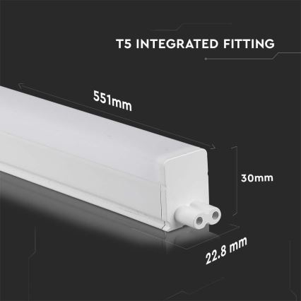 LED Under kitchen cabinet light SAMSUNG CHIP LED/7W/230V 4000K 55 cm
