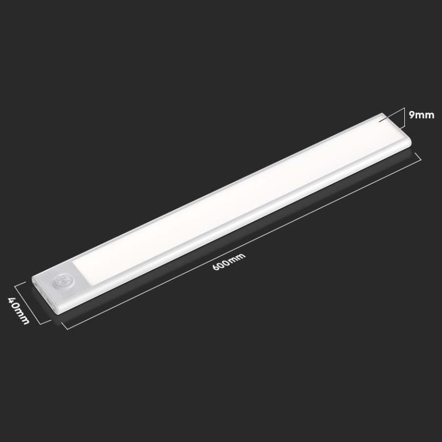 LED Under kitchen cabinet light with a sensor LED/2,5W/5V 4000K