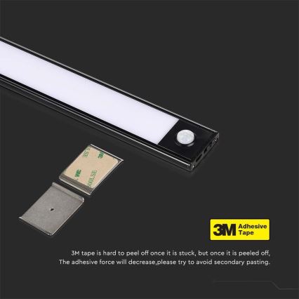 LED Under kitchen cabinet light with a sensor LED/2,5W/5V 4000K