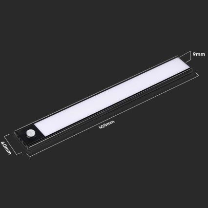 LED Under kitchen cabinet light with a sensor LED/2W/5V 4000K