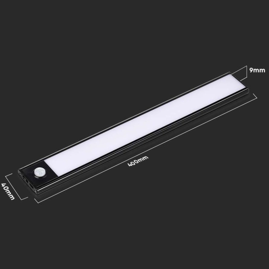 LED Under kitchen cabinet light with a sensor LED/2W/5V 4000K