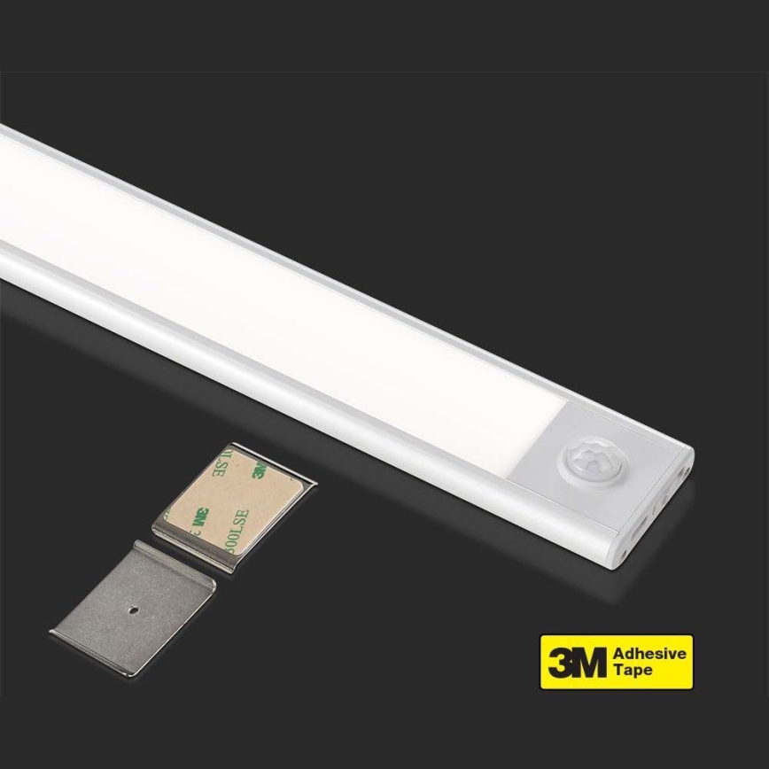 LED Under kitchen cabinet light with sensor LED/2,5W/5V 3000 mAh 3000K