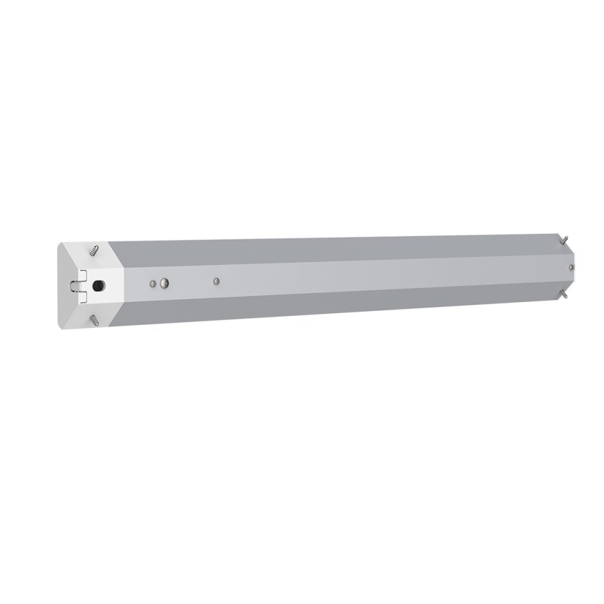 LED Under kitchen cabinet light with sockets and USB ports LED/18W/230V 4000K silver
