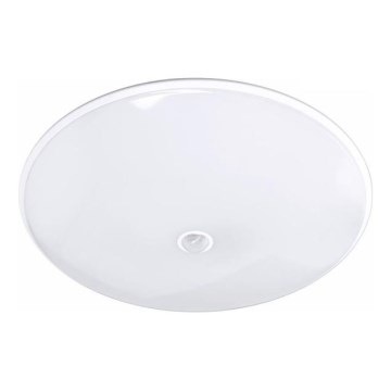 LED VISTA Outdoor Ceiling Light with Sensor, 15W/230V, Ø 26 cm, IP54, White