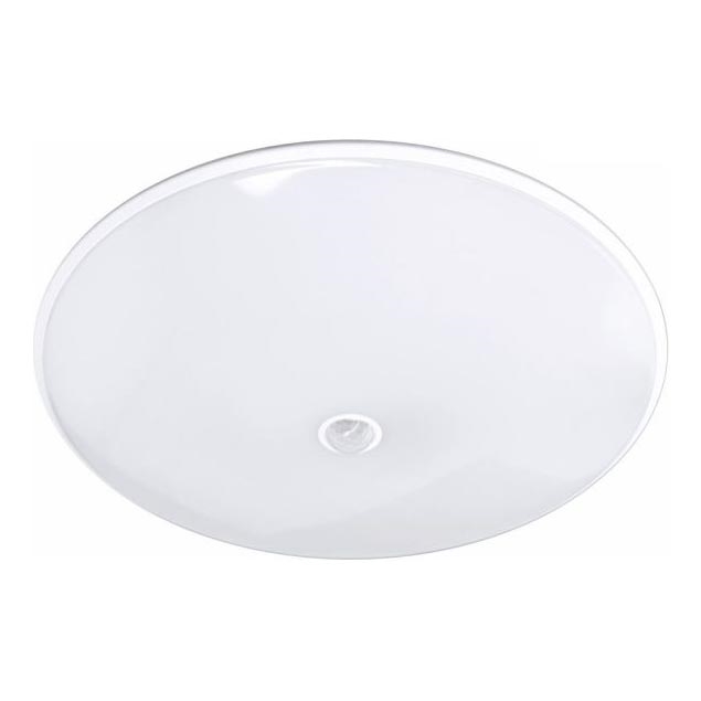 LED VISTA Outdoor Ceiling Light with Sensor, 15W/230V, Ø 26 cm, IP54, White